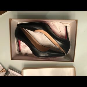 CHRISTIAN LOUBOUTIN BLACK HEELS